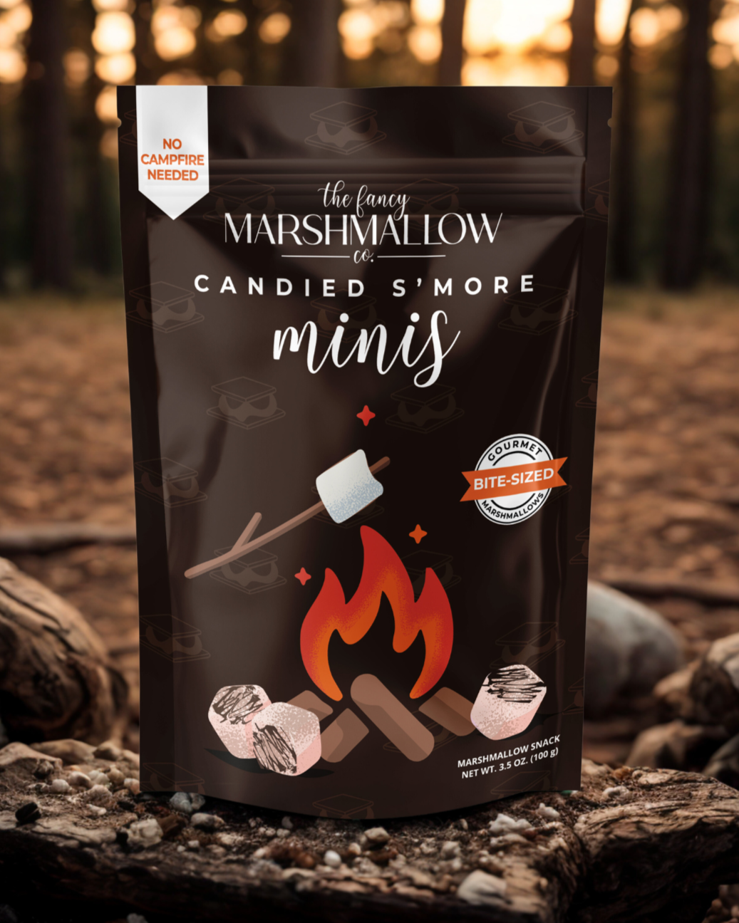 Marshmallow Minis - Candied S'more