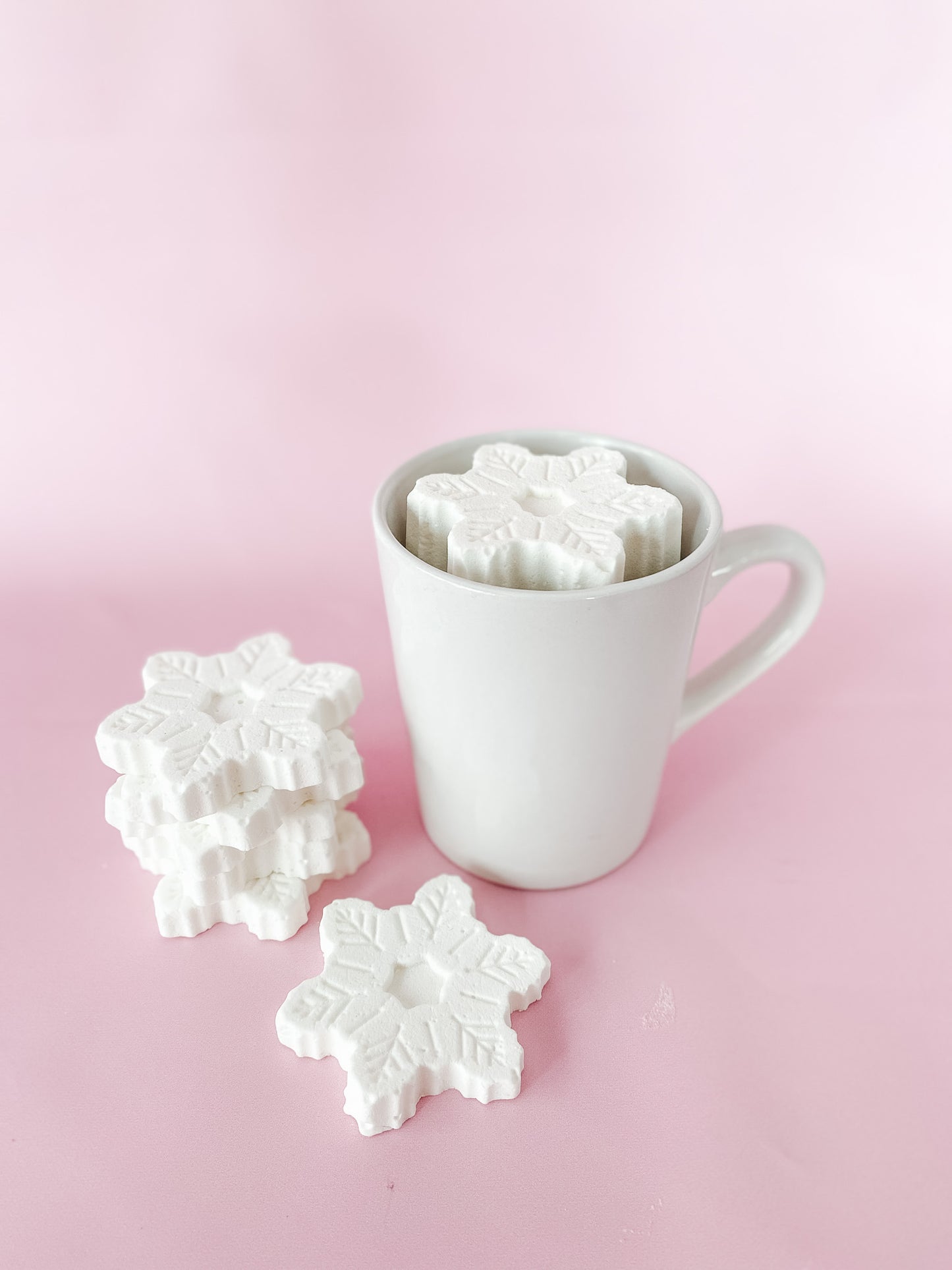 Marshmallow Snowflakes