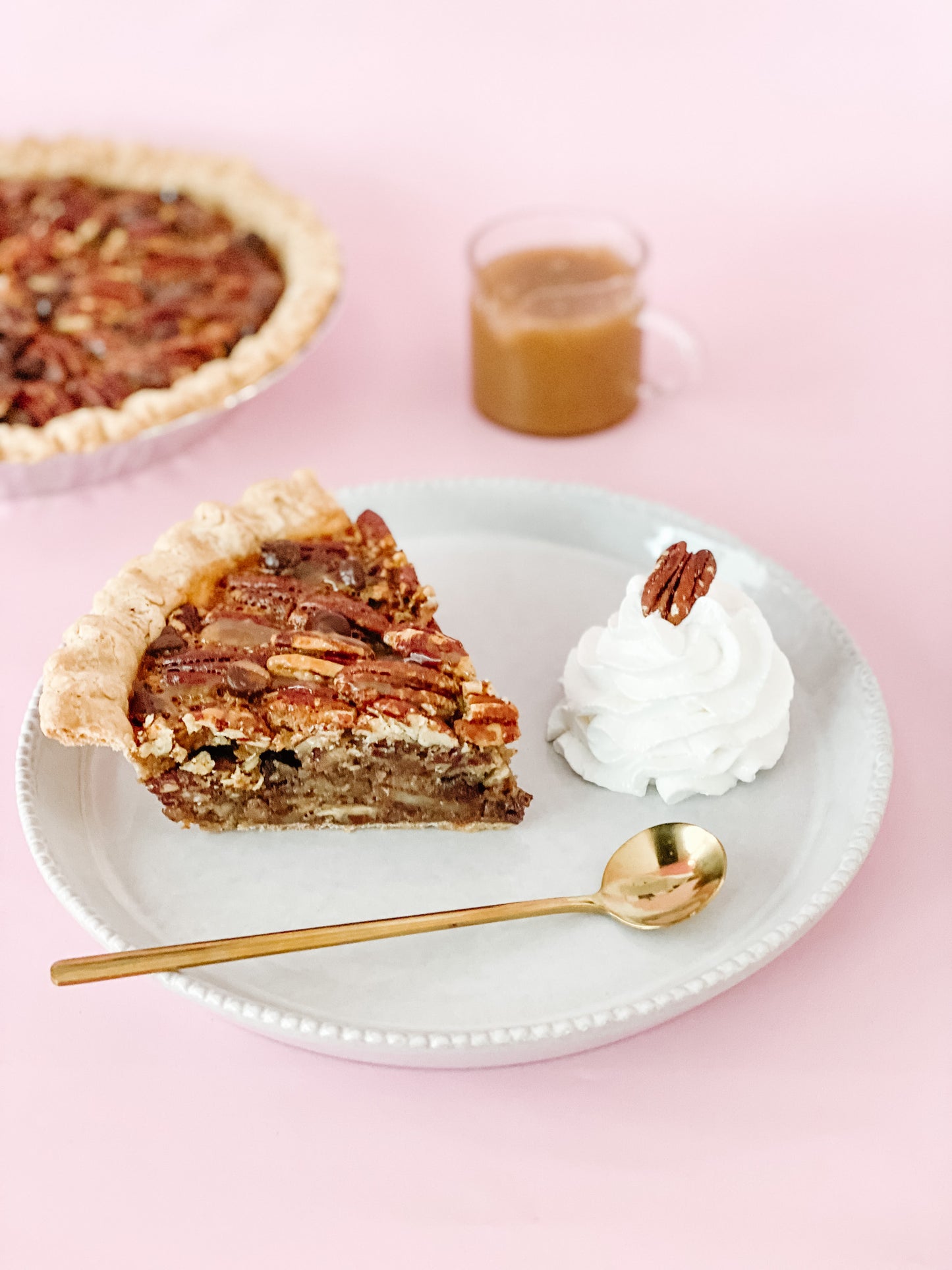 Turtle Pecan Pie