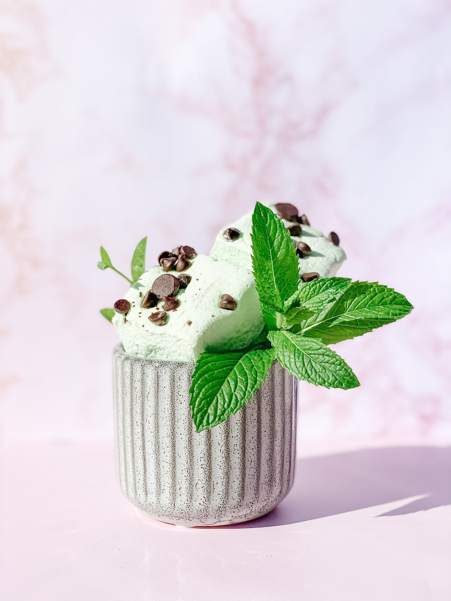 Mint Chocolate Chip Marshmallows