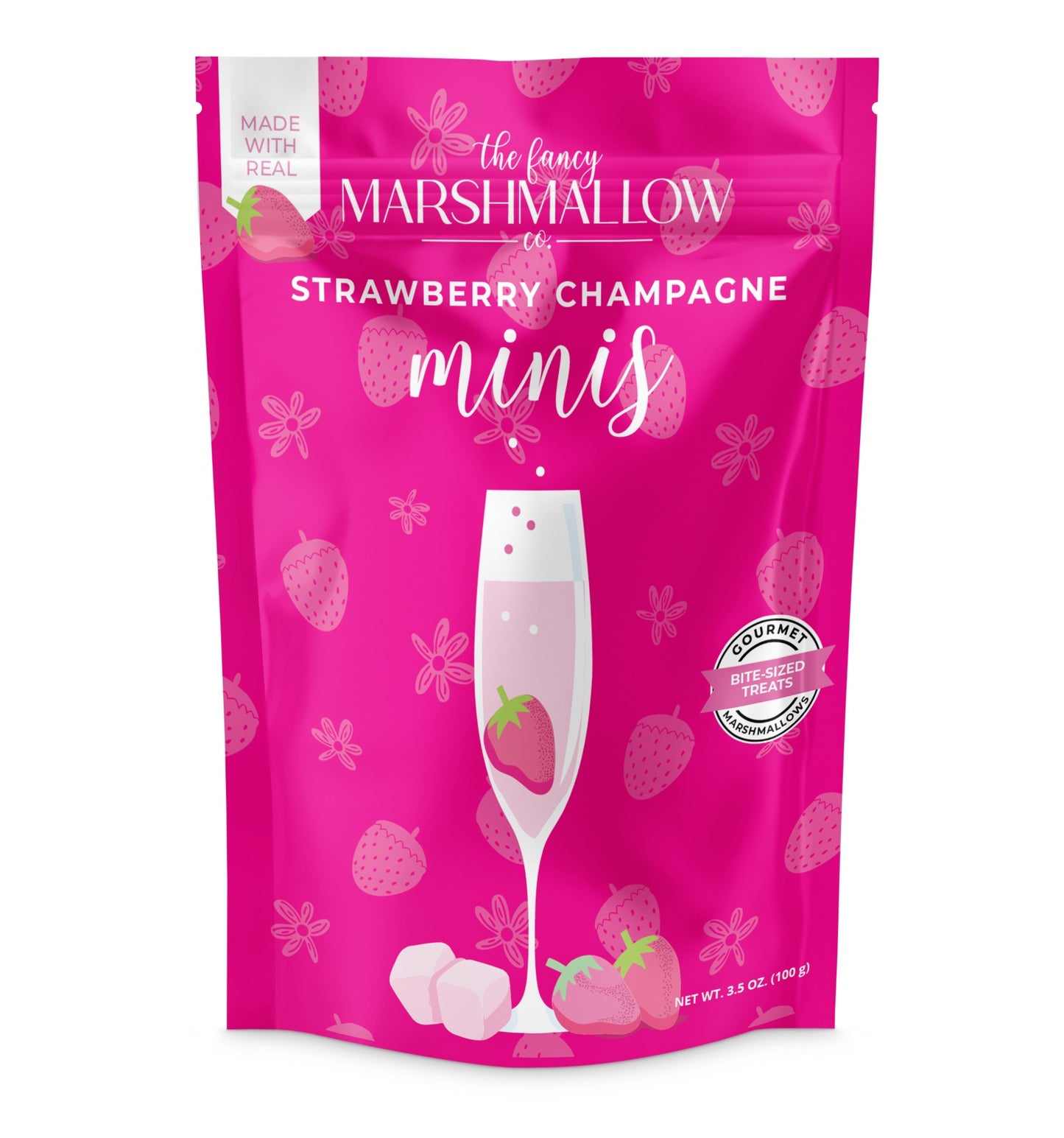 Marshmallow Minis - Strawberry Champagne