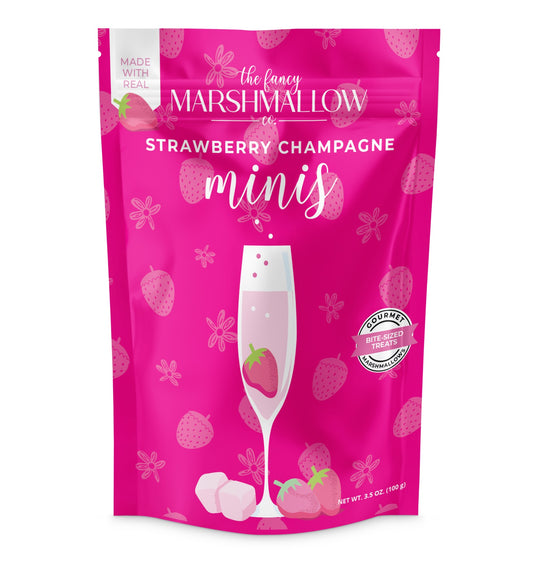 Marshmallow Minis - Strawberry Champagne