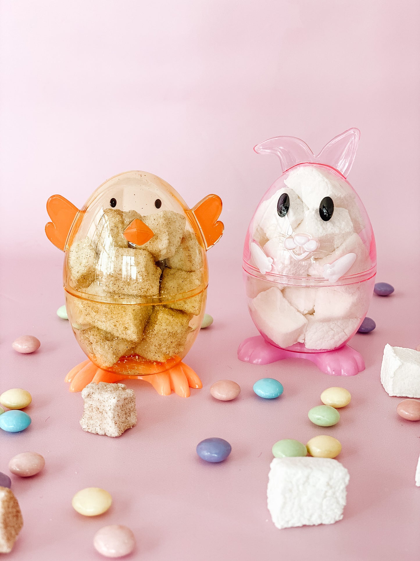 Easter Puff Pals – Marshmallow Treats in Bunny & Chick Eggs 🐣🐰