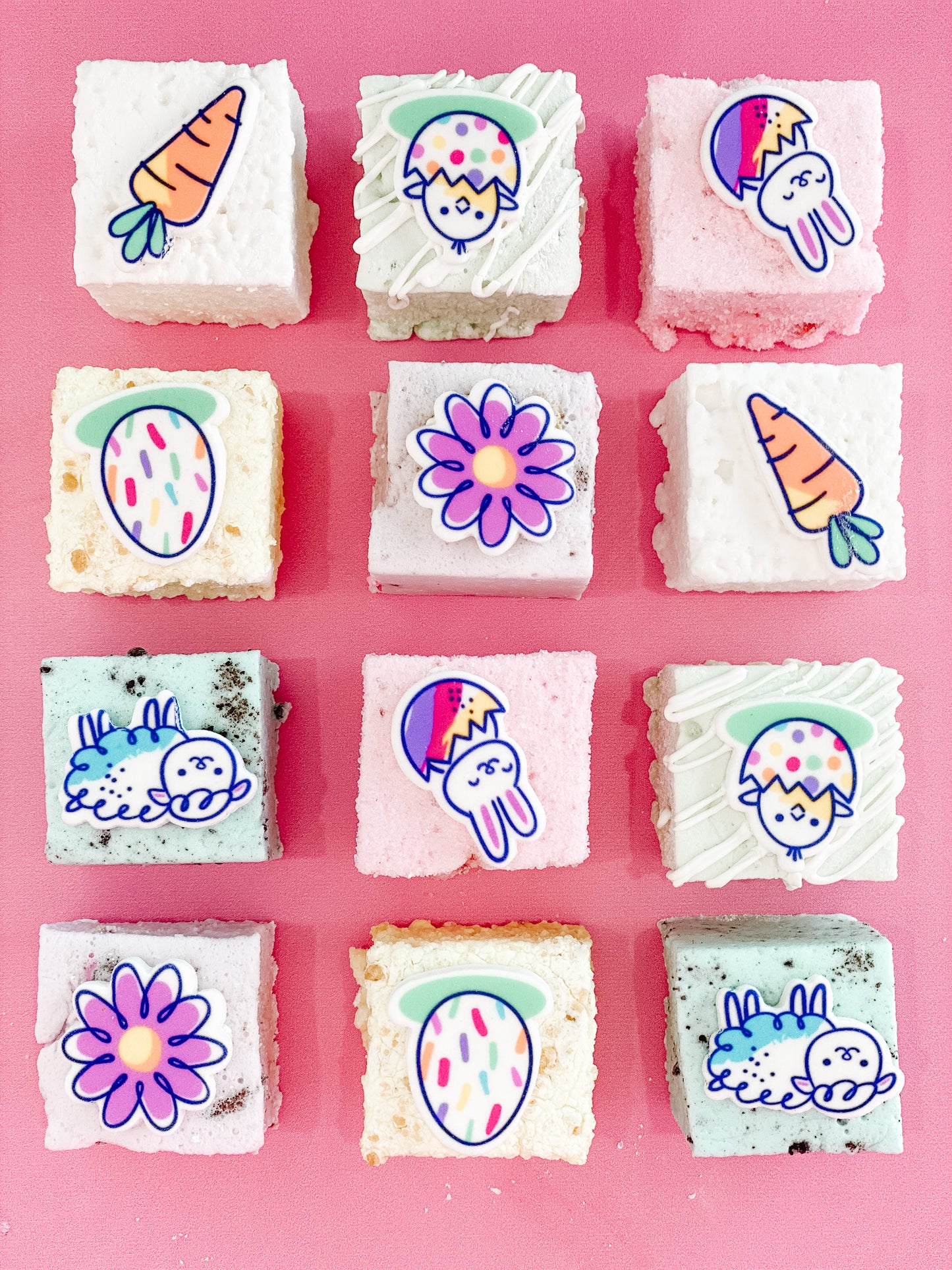 12pc EASTER Marshmallow Share Box