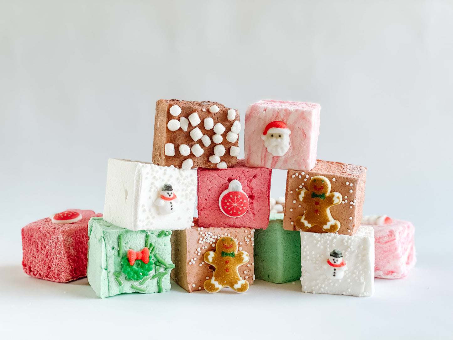 12pc Happy Holidays Marshmallow Box
