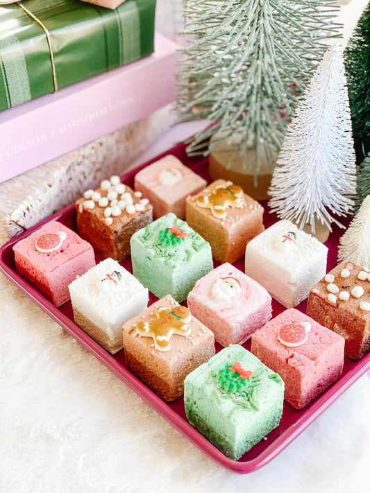 12pc Happy Holidays Marshmallow Box