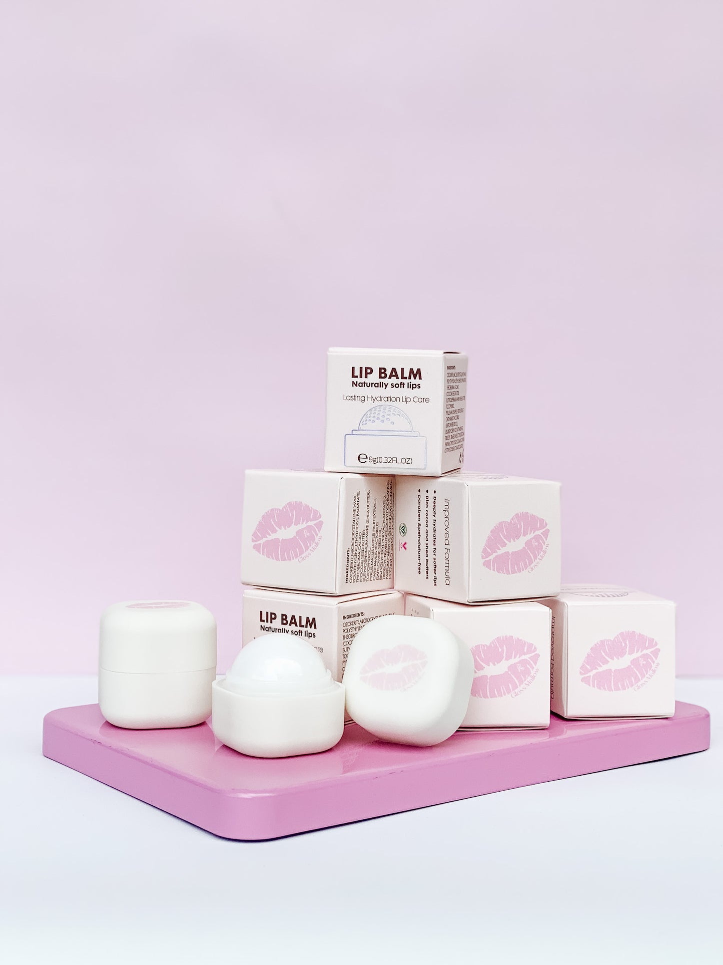 Gloss Mallow Lip Balm - Vanilla Marshmallow
