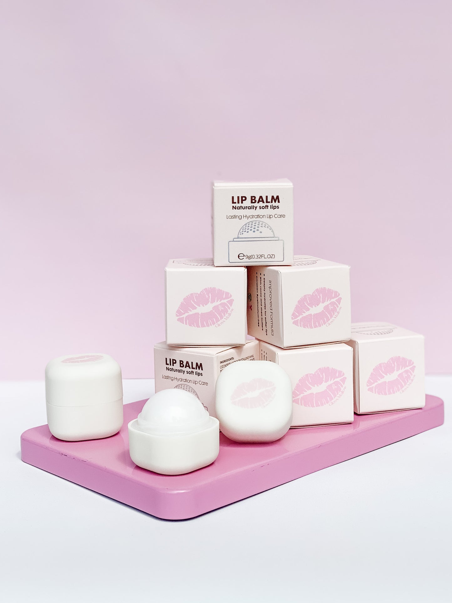 Gloss Mallow Lip Balm - Vanilla Marshmallow