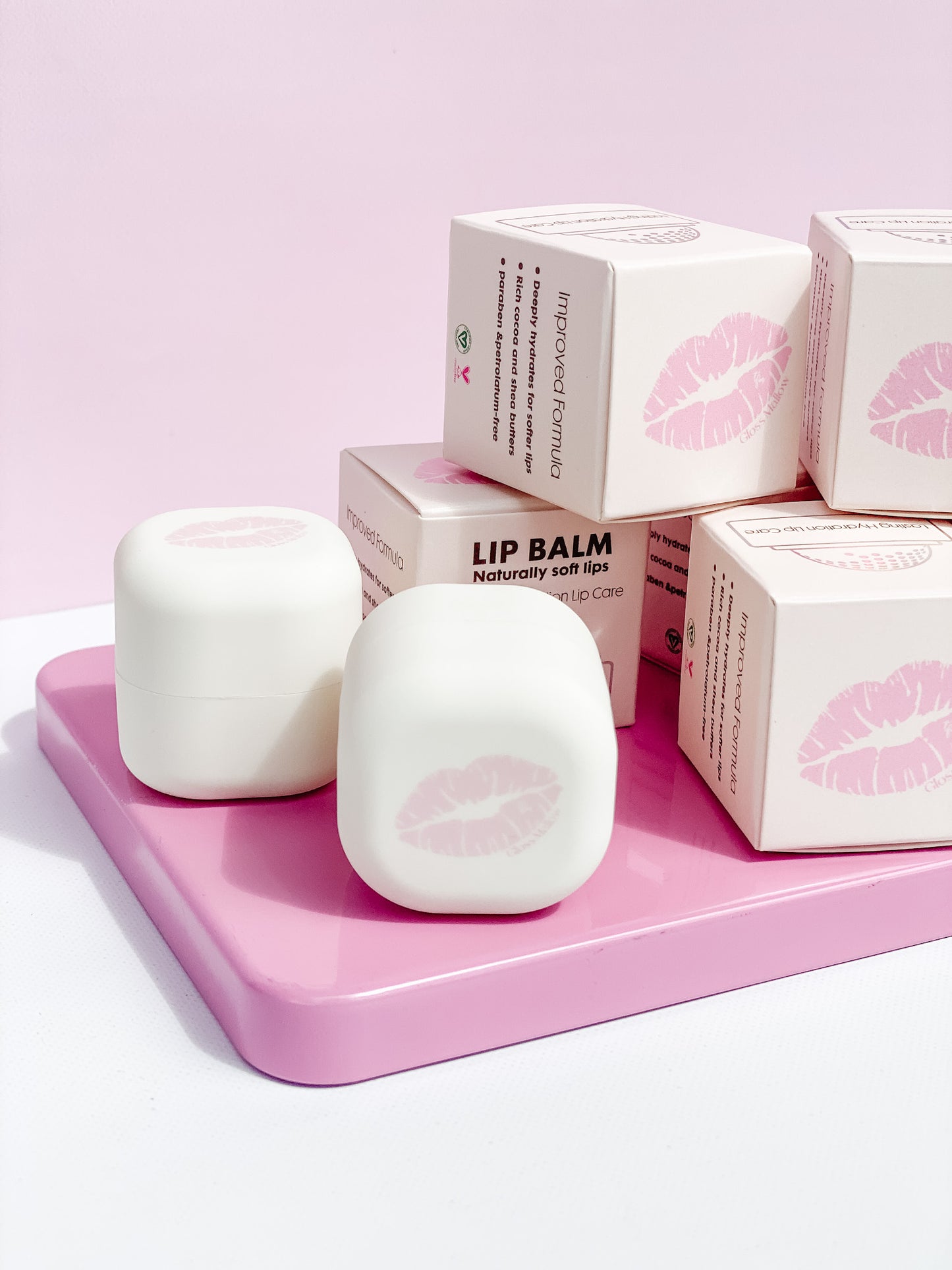 Gloss Mallow Lip Balm - Vanilla Marshmallow