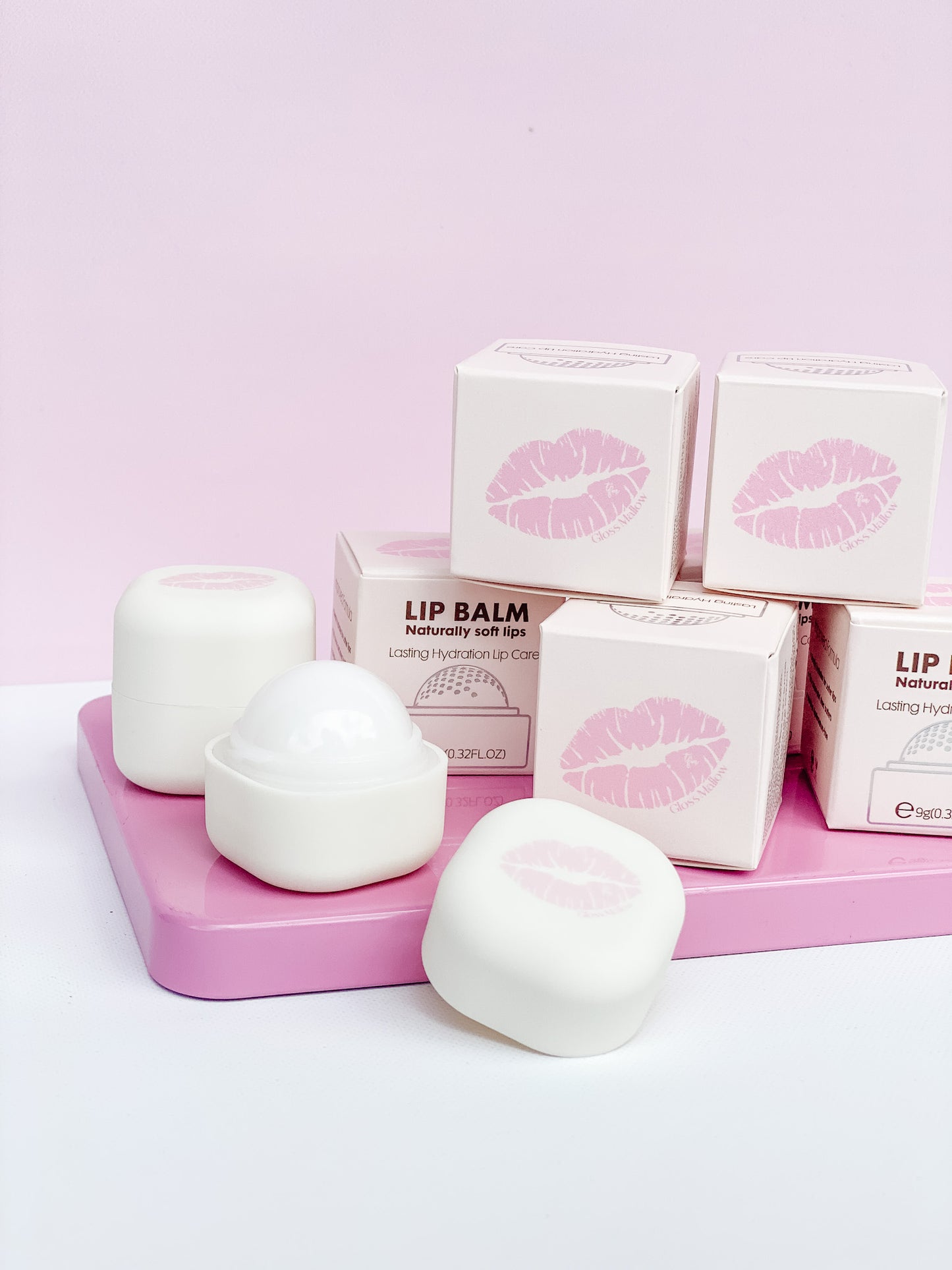 Gloss Mallow Lip Balm - Vanilla Marshmallow