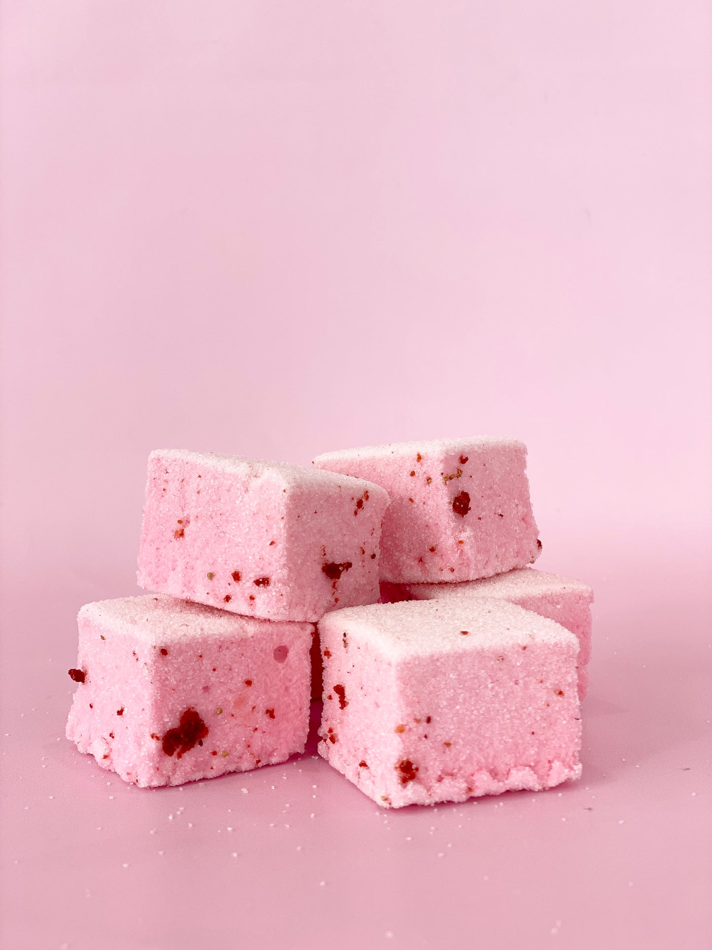 Strawberry Champagne Marshmallows